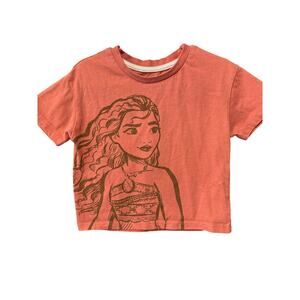*LAST CHANCE* 5/$20 Peach Moana SS - Disney - 3T